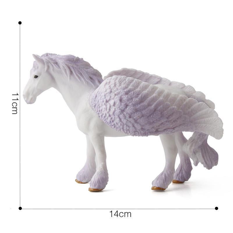 

Єдиноріг модель іграшки моделювання тварин модель іграшки легенда Пегас прикраси