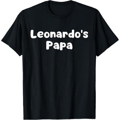 Lustiges Grafik- Leonardo's Papa T-Shirt
