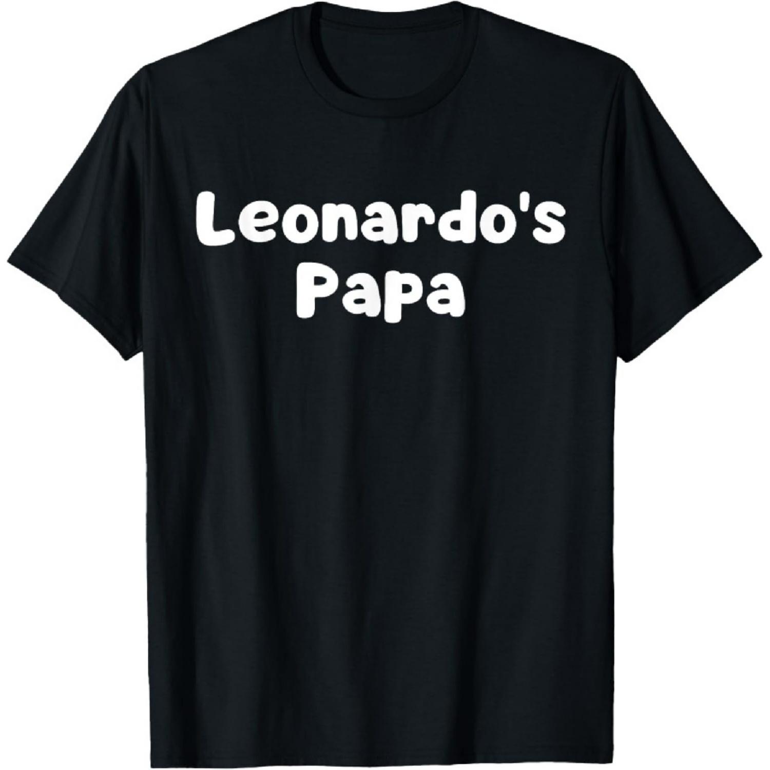 

Fun Graphic- Leonardo s Papa T-Shirt XXXXXL чорний