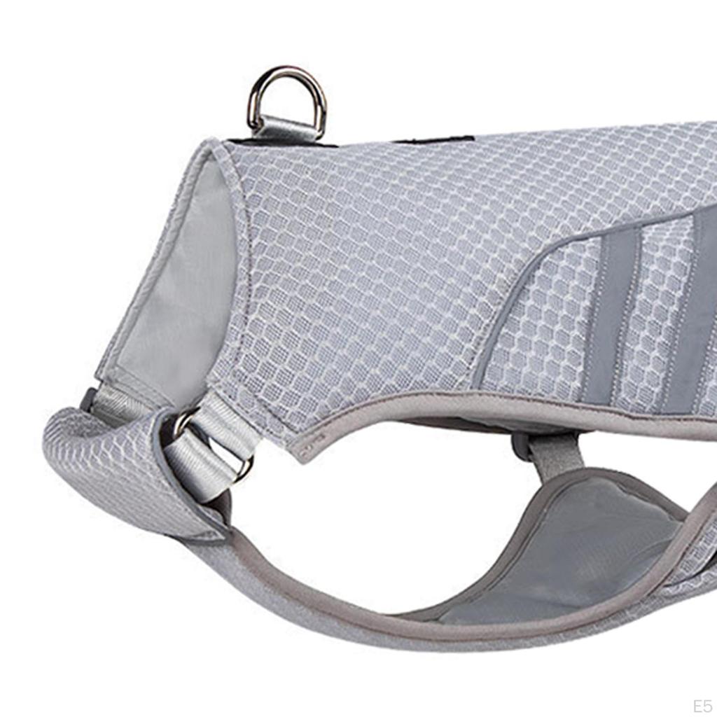Cooling Vest Pet Coat Adjusta for Caing Walking Summer