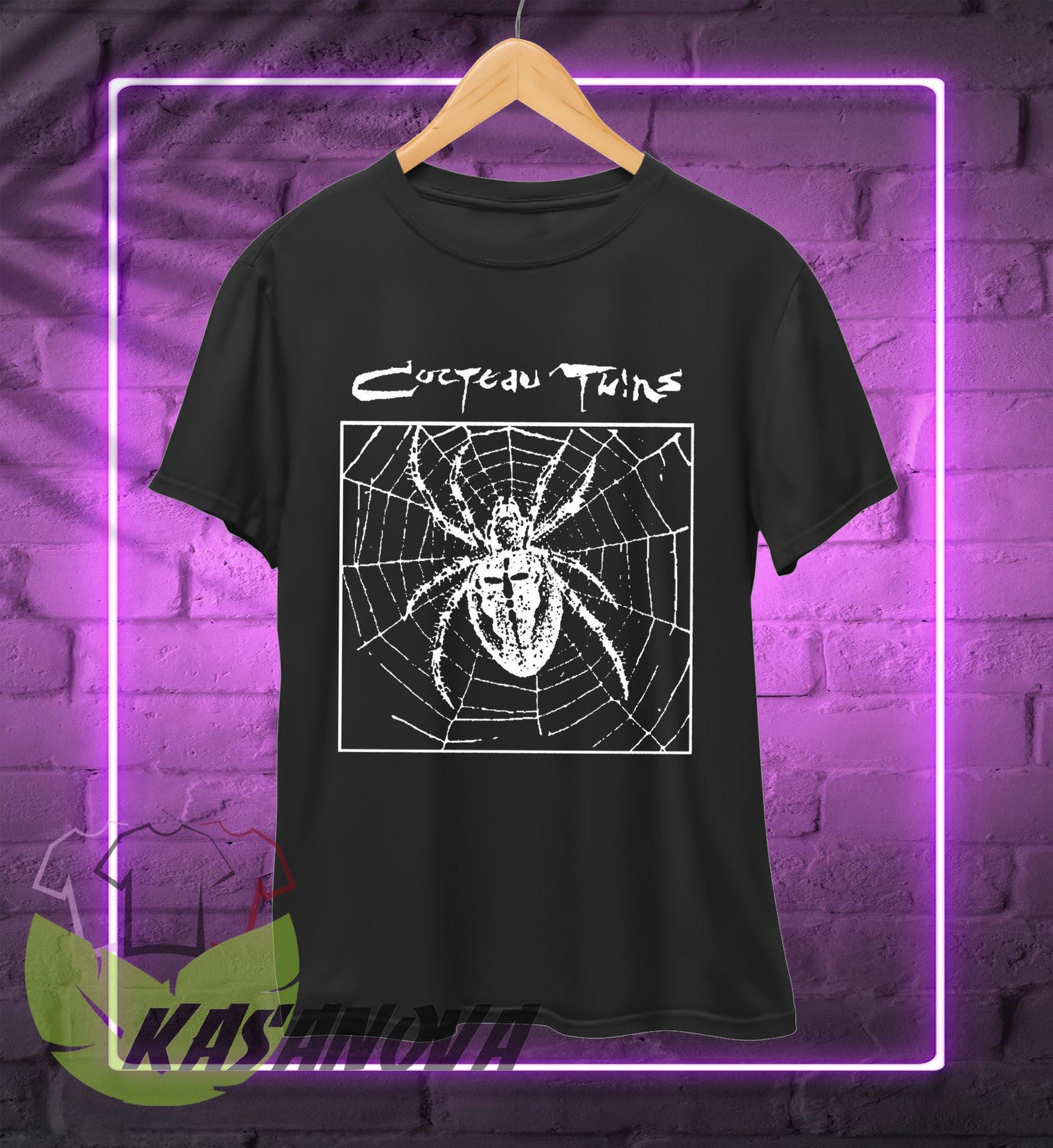 Cocteau Twins T-Shirt, Retro Pop Rock Band Music Merch Shirt 2XL