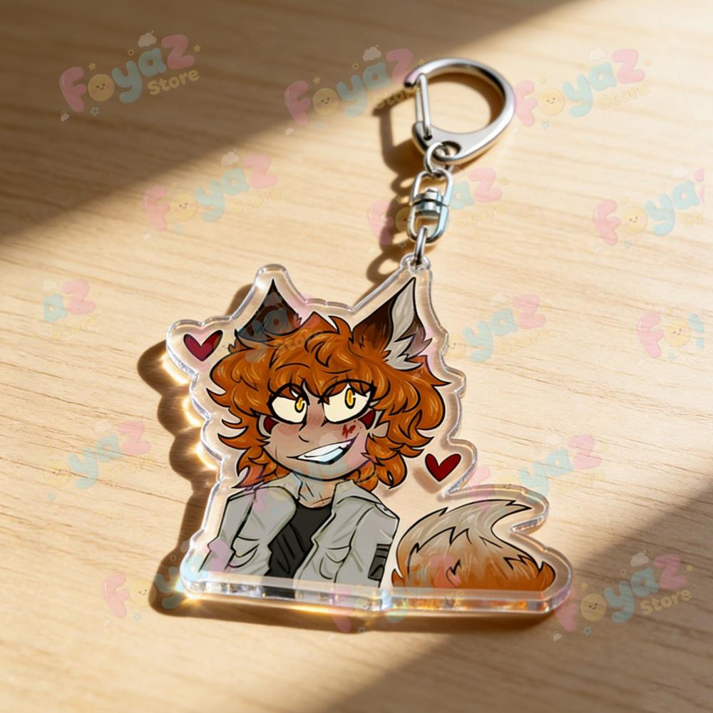 Anime YKMET Keychain Accessories Bag Keyrings Jewelry Manga Fans Gifts