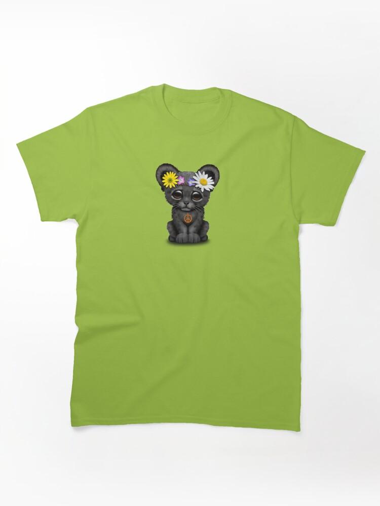 Black Panther Cute Hippie Black panther Cub Classic Unisex T-Shirt