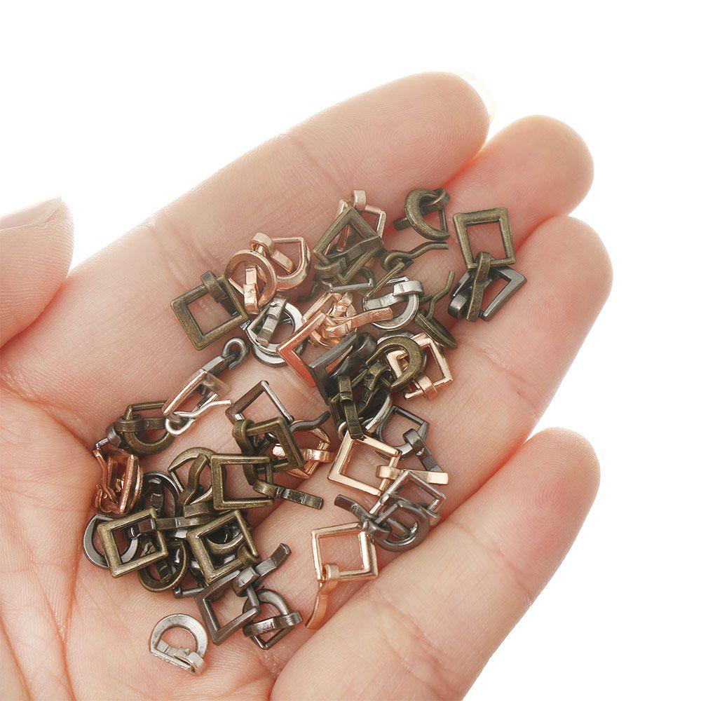 Girl Gift Toys Clothes Sewing Accessories Doll Bag Buckles Tri-glide Belt Buckle DIY Shoes Buttons