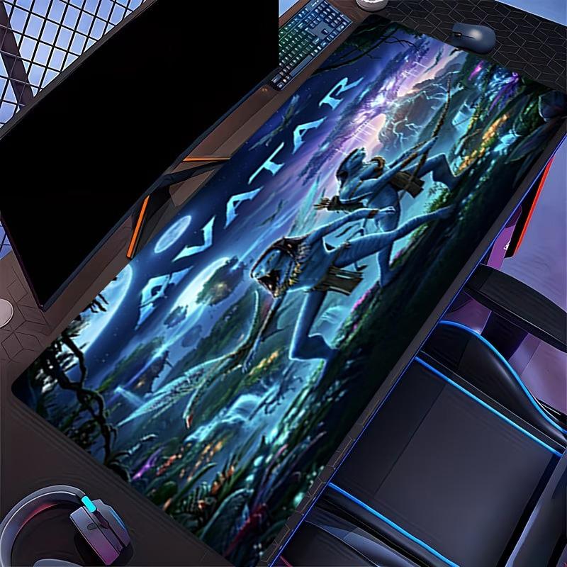 Avatar Print Mouse Pad, for Keyboard Pad Laptop PC Mat for Office Home Use, Desk Decor, Perfect Birthday Gift for Gamers