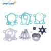 6H4-W0078 Water Pump Impeller Kit with Housing For Yamaha 2T 30 40 50HP 3Cyl Outboard Engine 18-3429 6H4-W0078-00