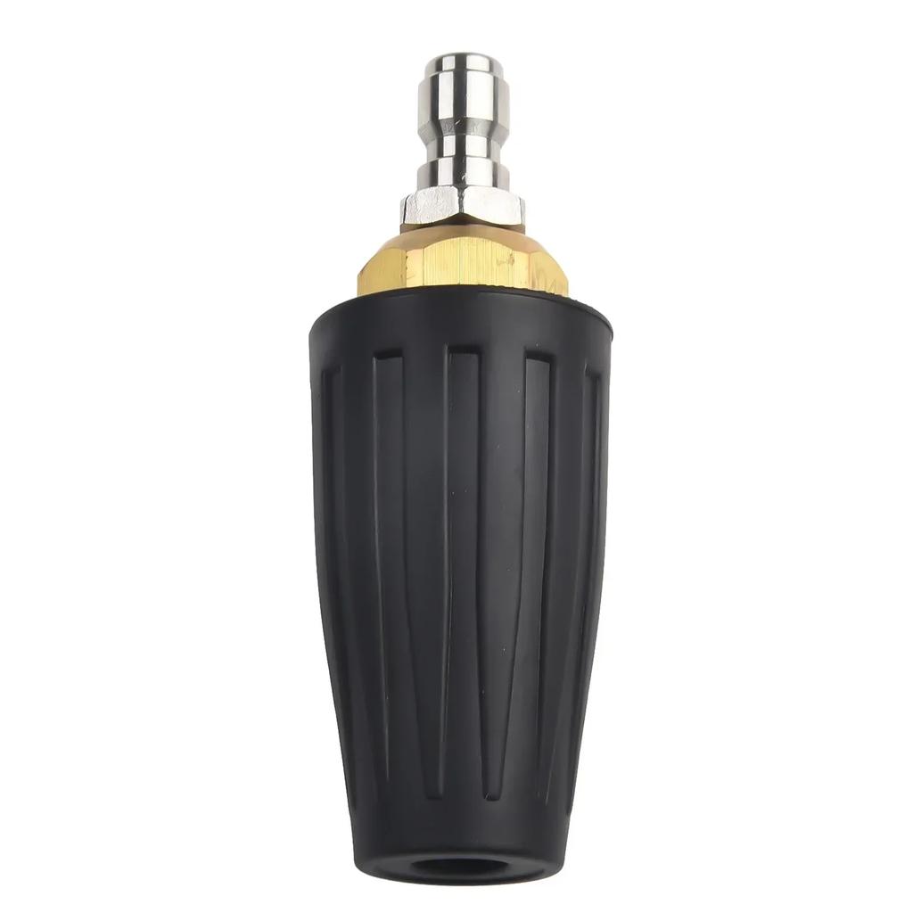 Pressure Washer Turbo Nozzle 4000 PSI Accessories Accessory Black Parts Protective Sleeve Quick Connect Rotating