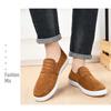 Fashion 2024New Men's Canvas Board Shoes with Soft Sole and Soft Surface Soft and Comfortable Anti slip and Wear Resistant One Step Step