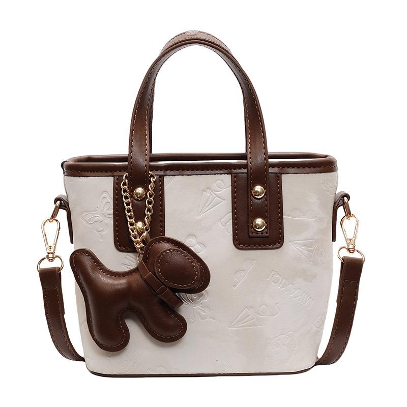 Small Bag Women's New Versatile Shoulder Messenger Bag Fashionable Portable Bucket Bag