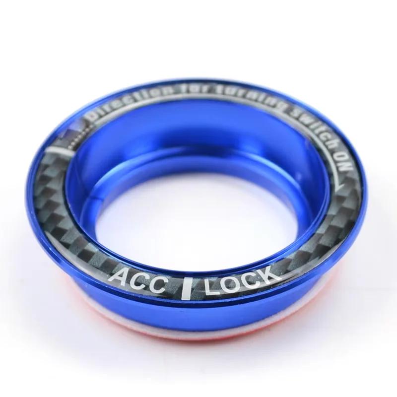 ITES5 2026 Aluminum Car Ignition Key Switch Ring Cover Key Hole Circle Stickers for Ford Focus 2 3 4 MK2 MK3 MK4 Kuga Escape Mondeo