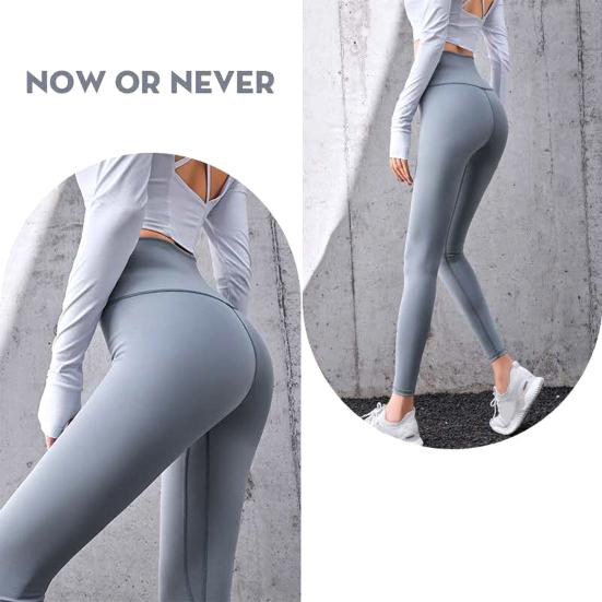 Yoga Pants High Waist Tummy Control Butt Lifting Leggings Slim Fit Stretchy Fitness Body Shaping Pants for Workout Yoga Pilates