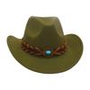 Premium Sunscreen Top Hat, Simple Stage Performance Hat, Sunshade Mountaineering Cowboy Hat