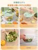 functions in 1 including Salad vegetable 6 vegetable salad fruit egg cooking kitchen with finger guard and draining 3L [12 unit, slicing, washing,