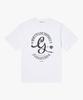 GOALSTUDIO Fc G Logo Air Mesh Tee-White