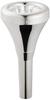 King Tuba Mouthpiece for Marching Finish [K-TU] Brass, Silver-Plated