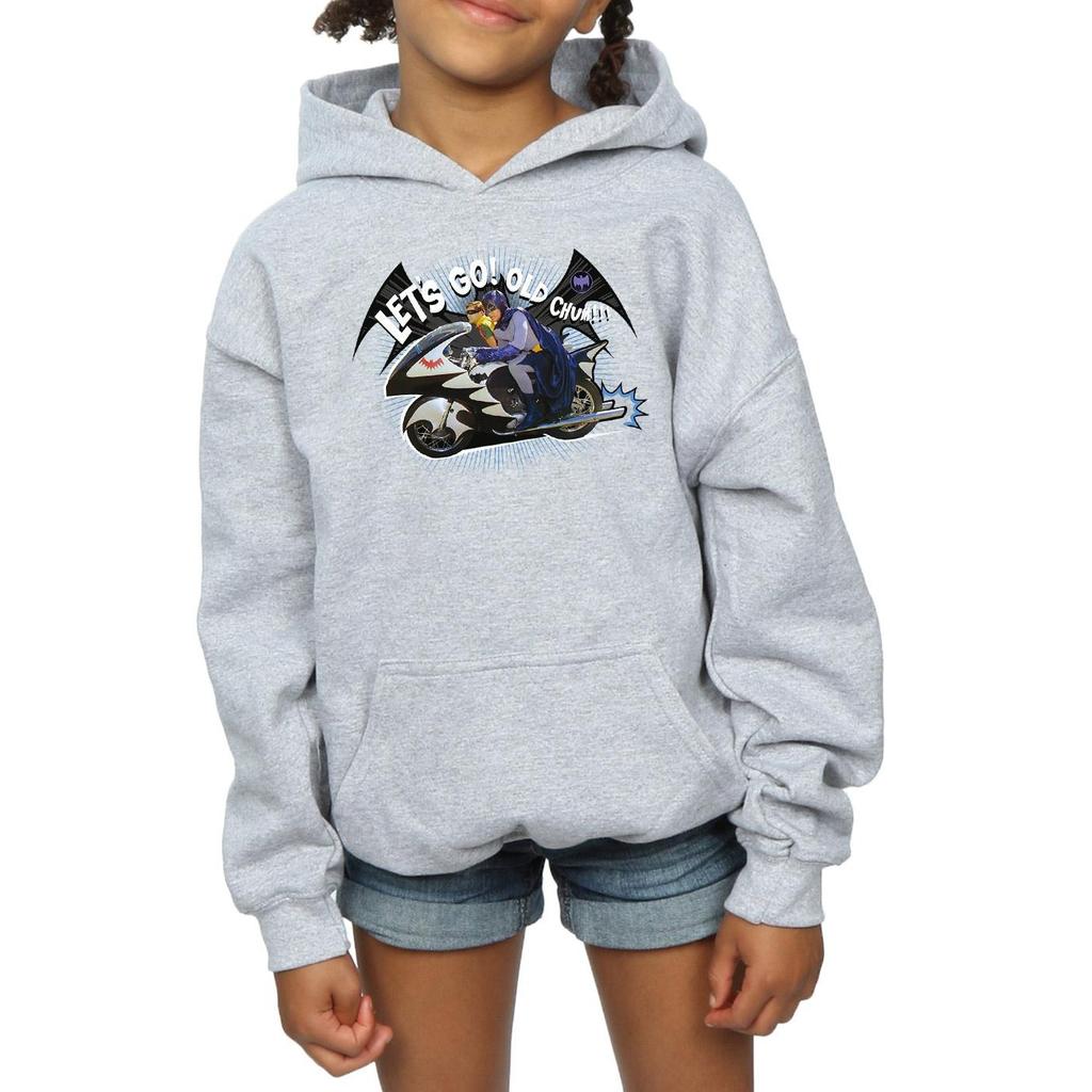 DC Comics Girls Batman TV Series Bat Bike Hoodie