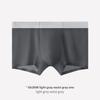 Men's Spring and Summer New Solid Color Ice Silk Anti Trace Speed Dry Flat Angle Underwear