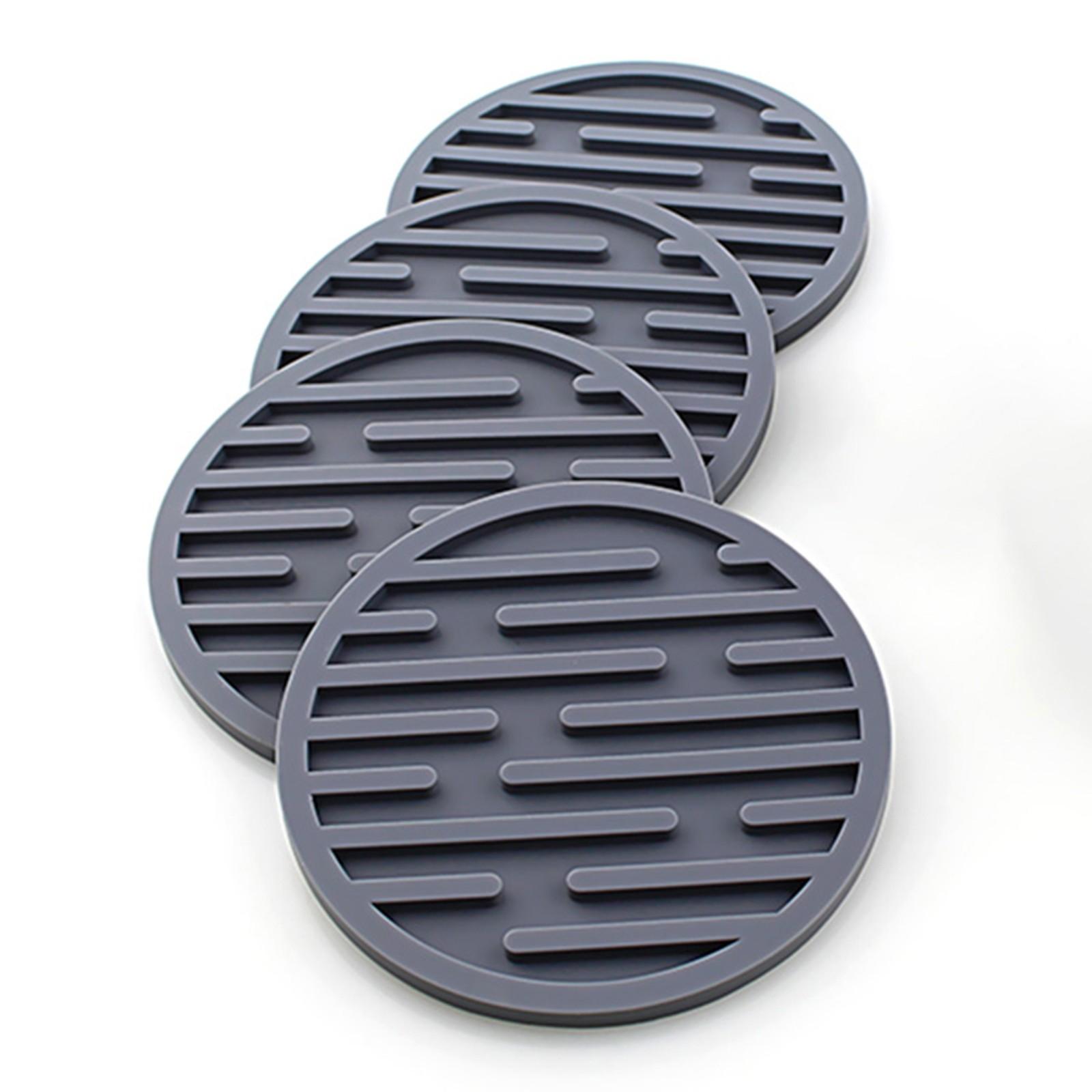 

Полосатый термостойкий пищевой безопасный силиконовый коврик, подходящий для любого типа рабочего стола F