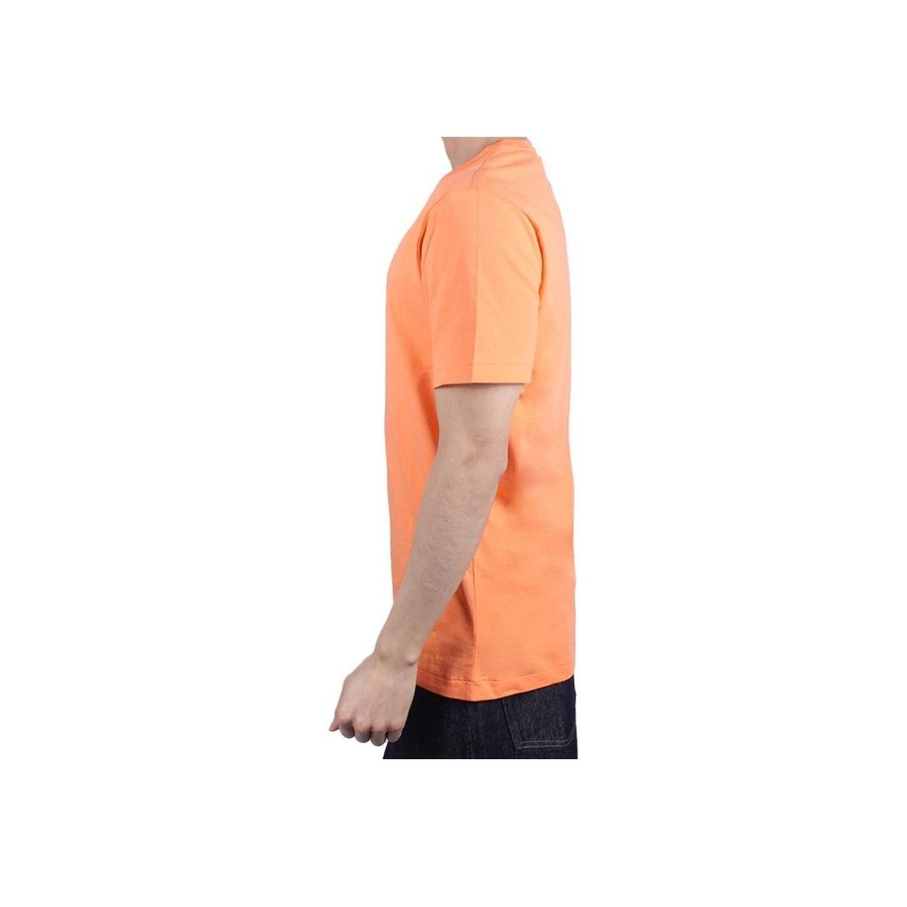 Polo Ralph Lauren Solid Color Crew Neck Logo Fitted Short Sleeve T-Shirt Men Tops Orange 710671438-345