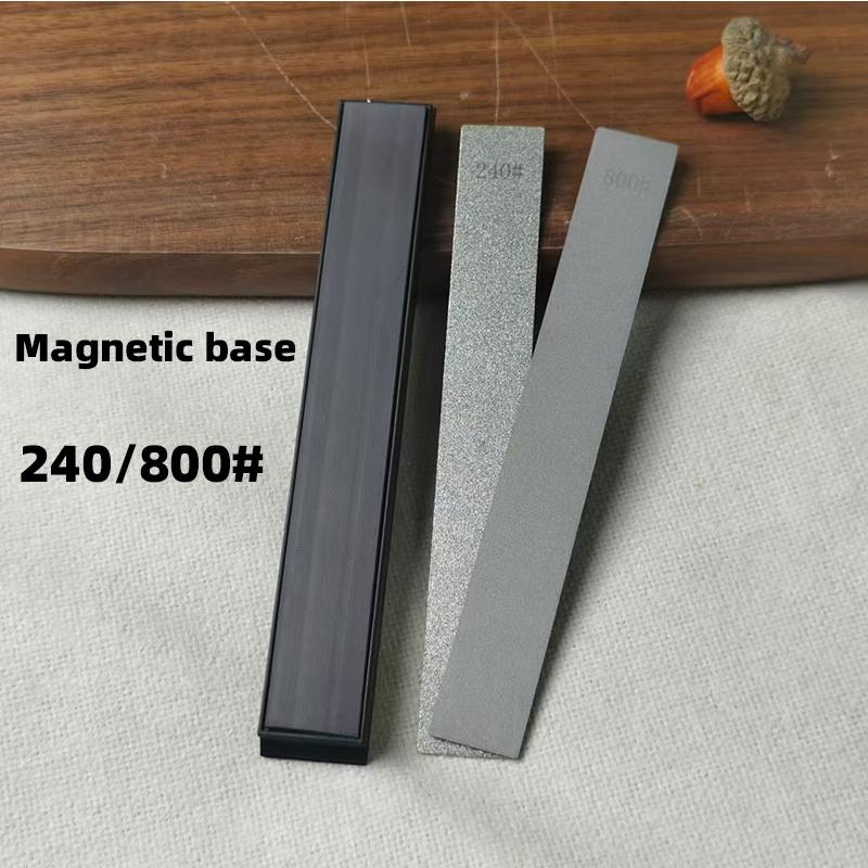 3-piece set Diamond Whetstone for Knife Sharpener, Fixed Angle, Sharpening Stone, Diamond Honing Stones, Magnetic Base tools