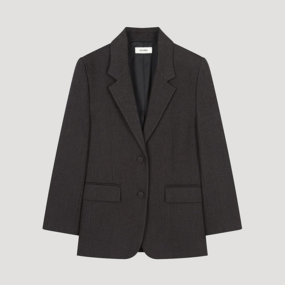 

She S miSS Single Two Button Jacket Swwjko41030 Dg dark gray/77