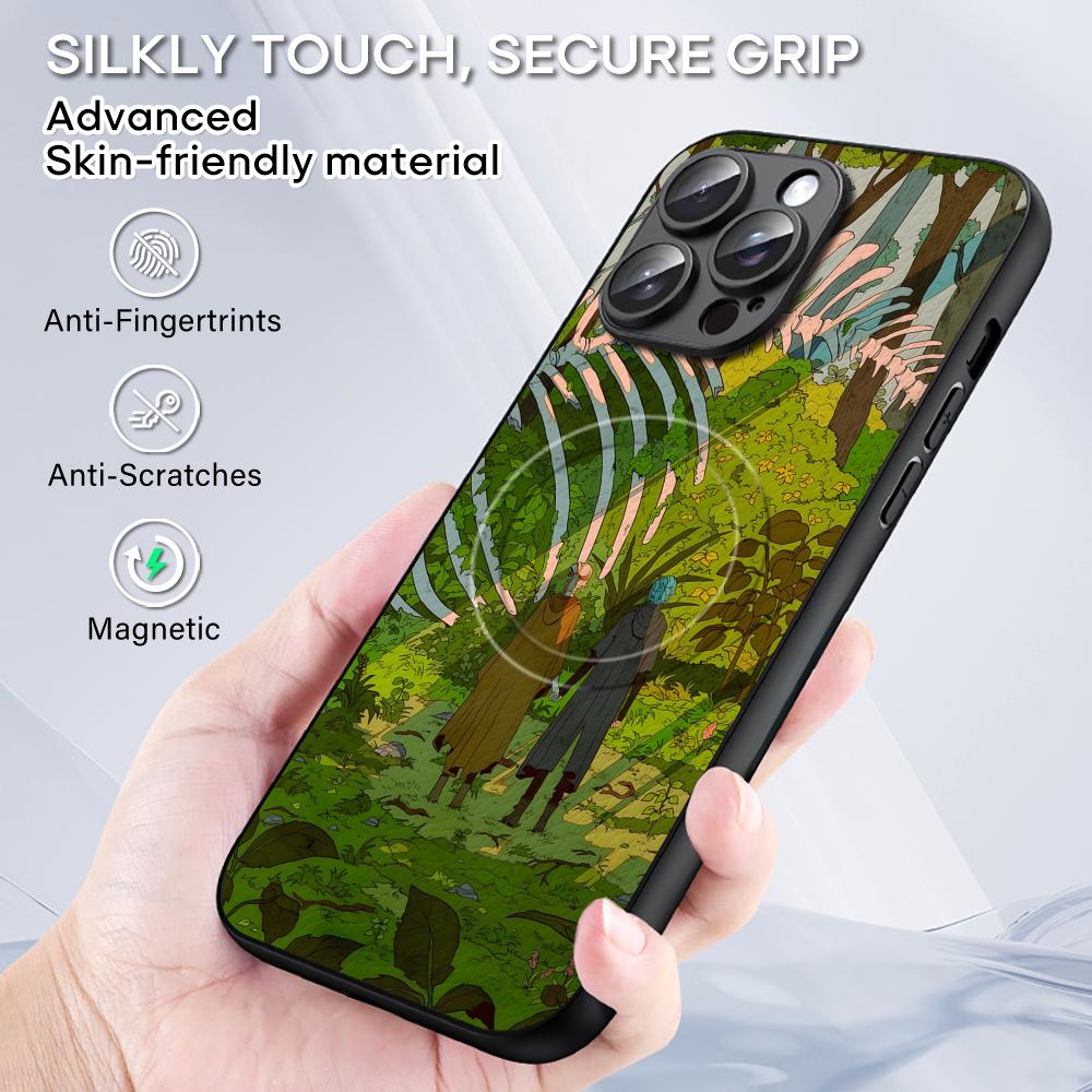 Art Lonomycin Style Popular Phone Case For iPhone 17 16 15 14 13 12 11 Plus Pro Max  High-end Luxury Magsafe Sheepskin