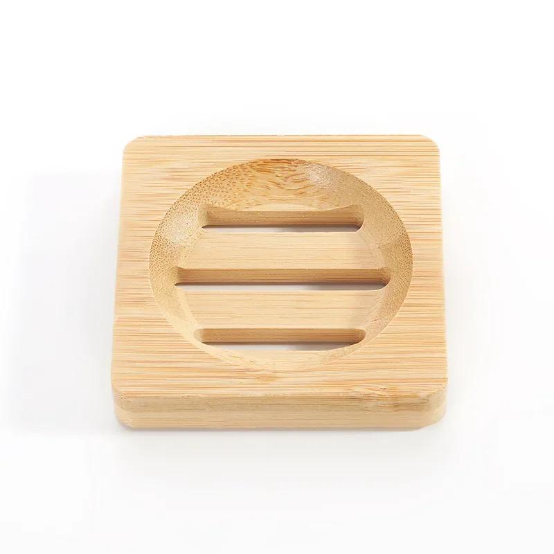 New Wooden Soap Box New Retro Soap Holder Durable Fashion Wooden Bamboo Charcoal Soap Holder Household Bathroom Accessories