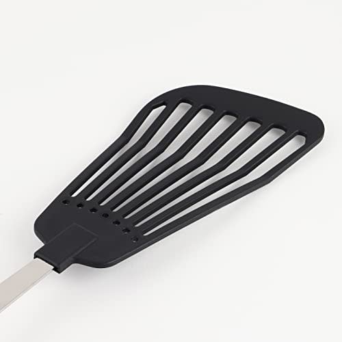 PEARL METAL Silver Nylon Butter Beater, Steele, G-5023, 33.5 x 7.6 x 2 cm