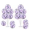 2 Set Kit Supporto per Palloncini, con 20 palloncini, Porta Bastoncini per Palloncini con Base per Tavolo Decorazioni per Festa di Laurea Compleanno Rivelazione di Genere
