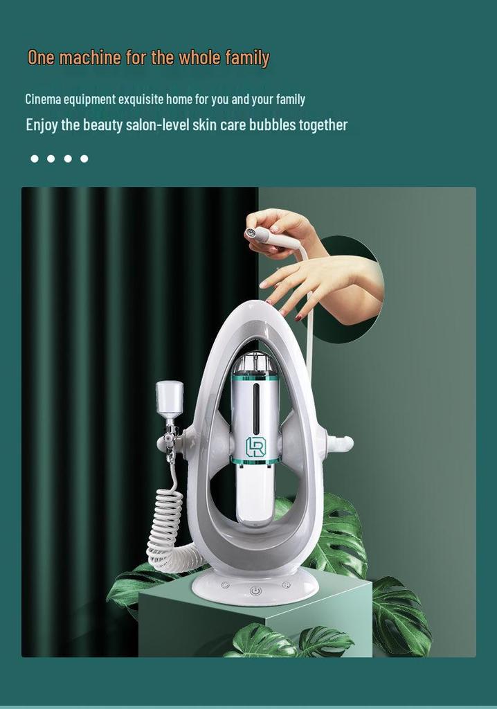 Micro-bubble Oxygen Injector Blackhead Remover: Home Pore Cleanser & Hydration Tool