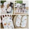 Windproof Pet Dog Clothes Cartoon Puppy Clothes Vest Winter Dog Jacket For Small Medium Dog