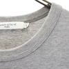 Maison Kitsune Druck Kurzarm T-Shirt XS grau Herren Gebraucht