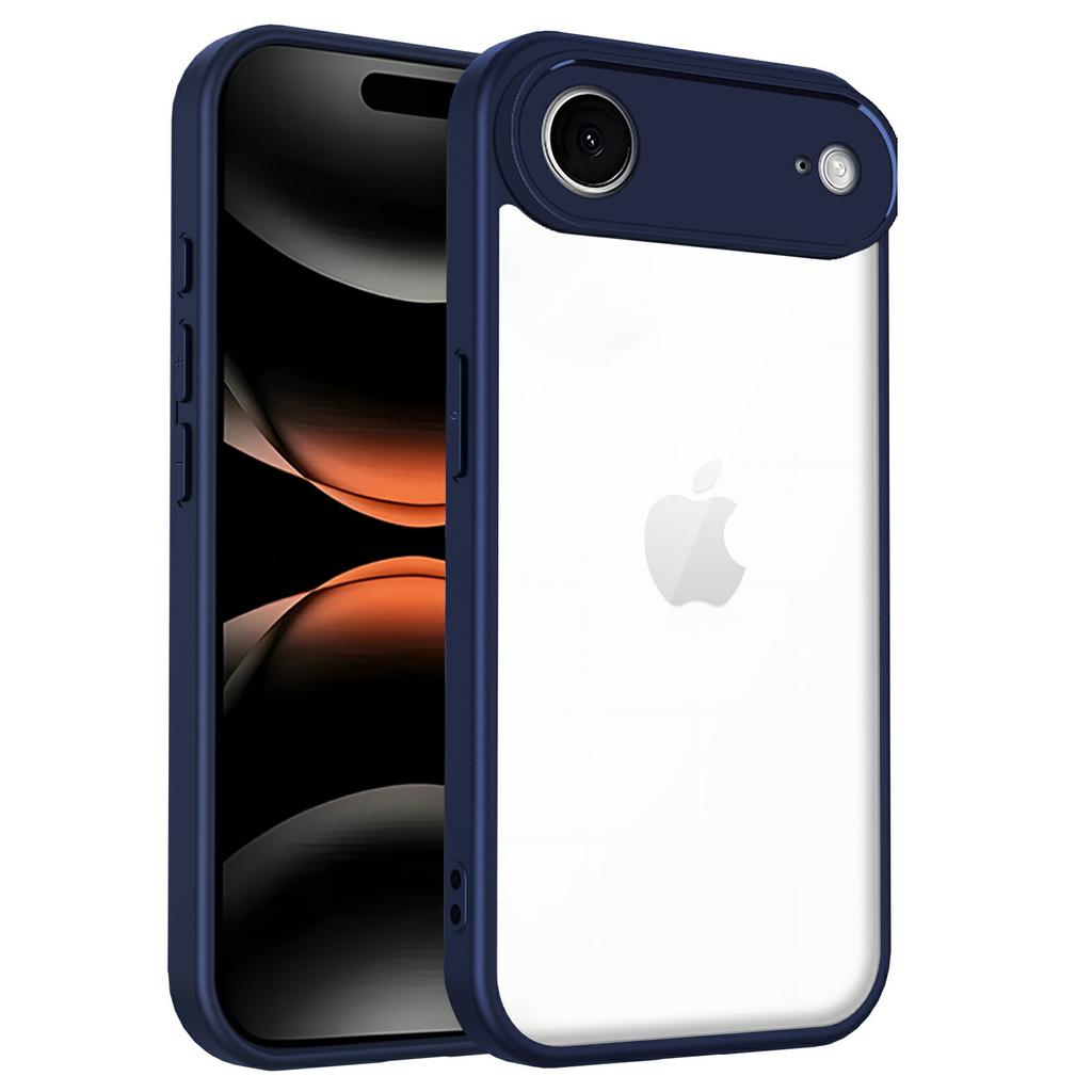 For iPhone 17 Air Case Matte Skin Touch Clear PC+TPU Shockproof Phone Back Cover