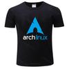 cotton tshirt for boys Fashion brand t shirt mens loose Arch Linux T-Shirts Men Vintage  Cotton Tee Shirt