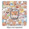 60 Cute Cartoon Graffiti Stickers for Decorating Phones, Notebooks, and More