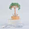 Natural Crystal Tree Broken Stone Crystal Tooth Night Light Money Tree Home Creative Office Color Modeling Decorative Crafts New