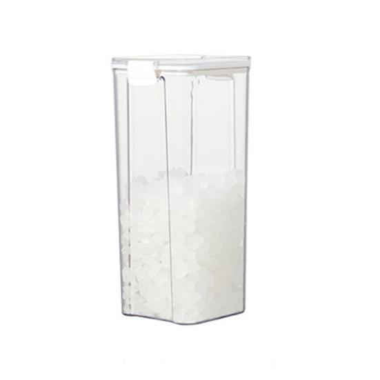 460ML/700ML/1300ML/1800ML Úložná nádoba Průhledná nádoba na potraviny Netěsná nádoba na koření pro domácnost