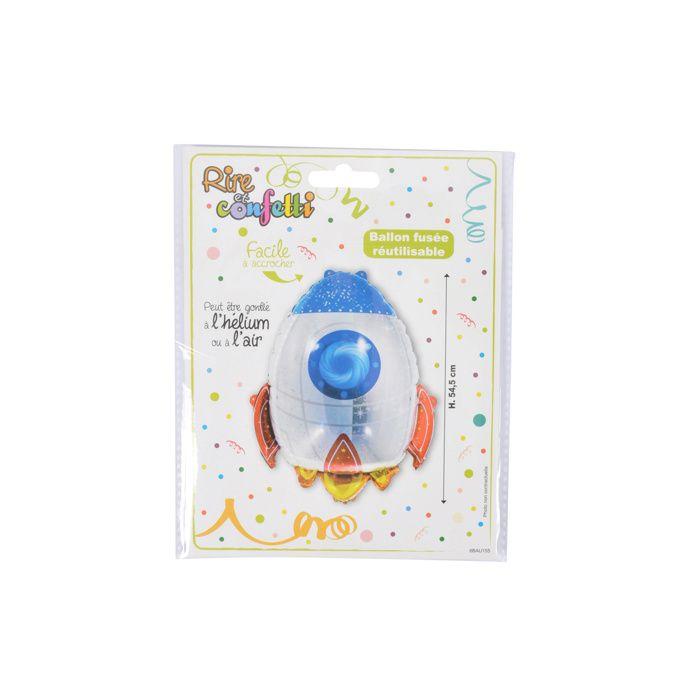 Ballon gonflable fusee
