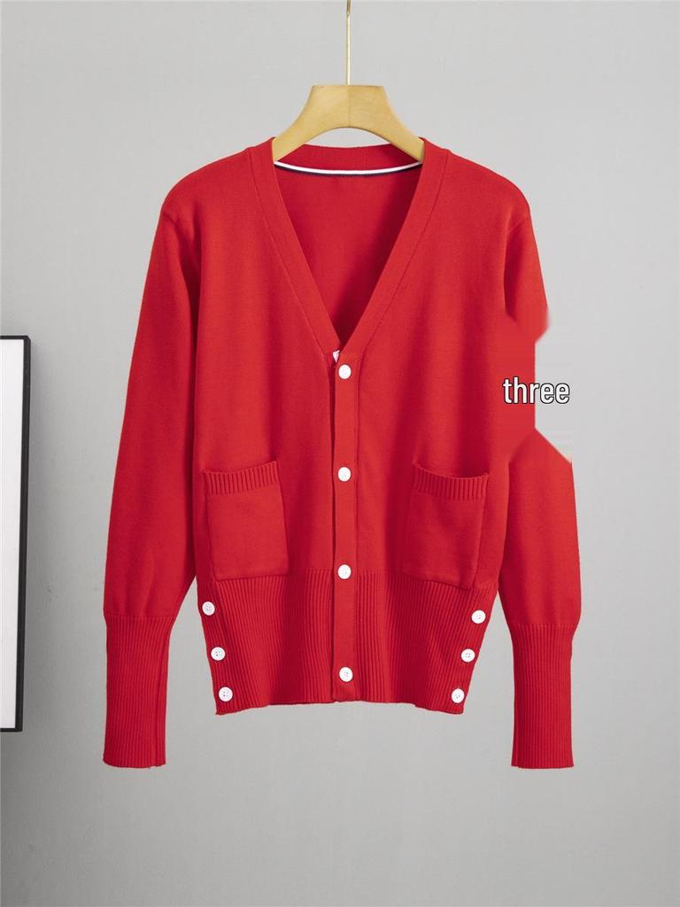 Damen Kurzstrickjacke - Neue Frühjahr/Herbst Strickware 2025