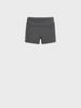 Visus Fold Over Shorts_Charcoal
