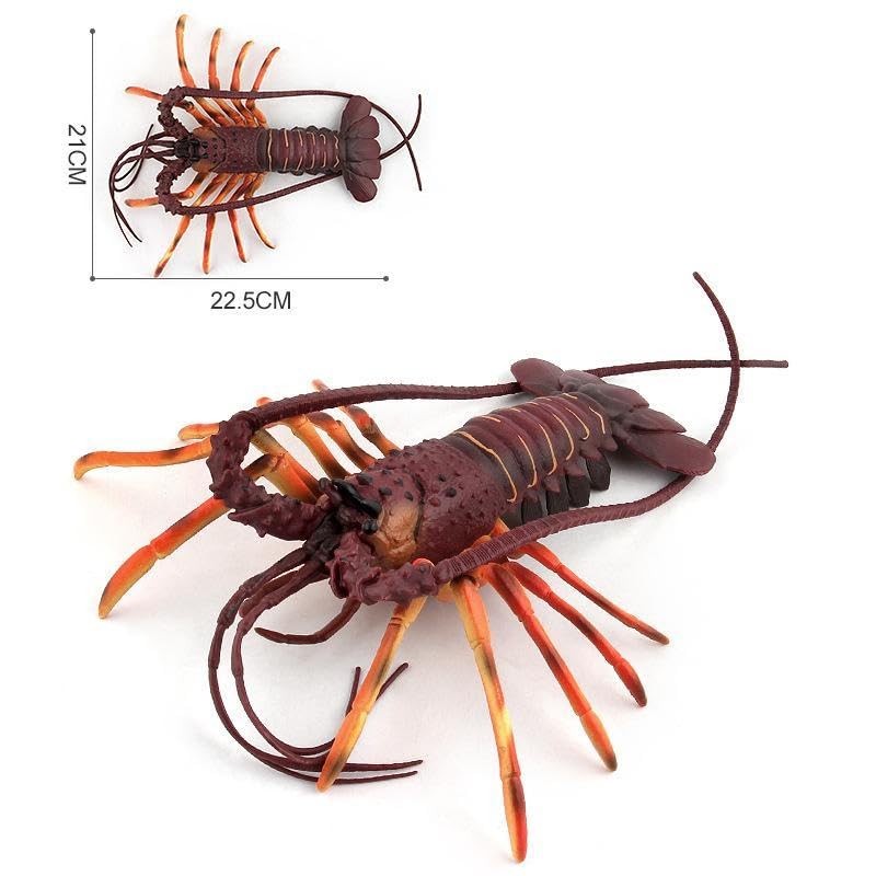[Nekogamiyama] Spiny Lobster, Marine Life Figure, Model, Miniature, Ornament, Interior Decor, Collectible Model