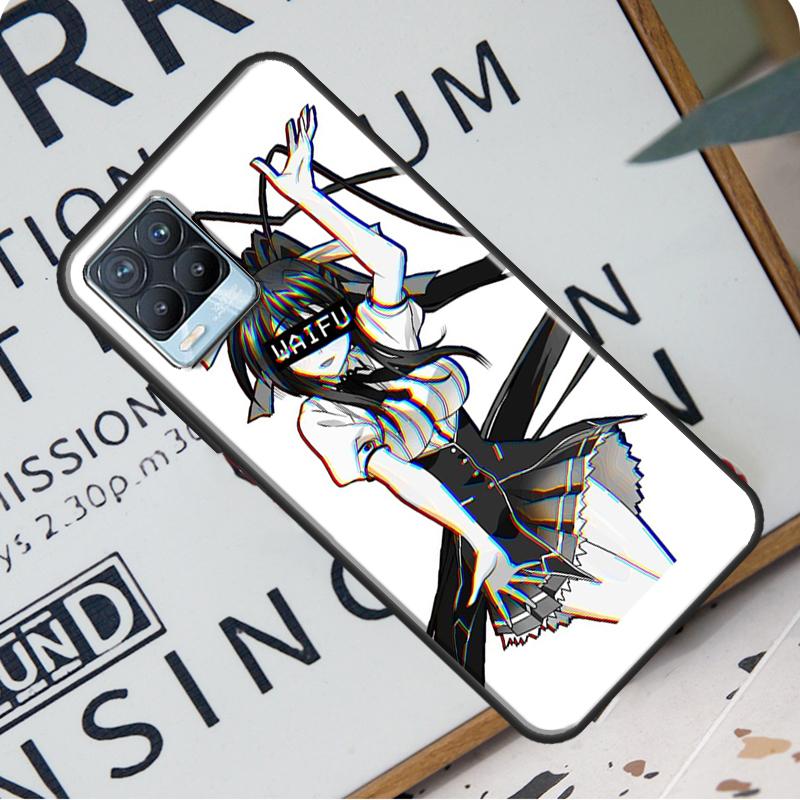 Akeno Rias Gremory High School Dxd Rückseite für Realme 8i 8 Pro GT Neo 2 Master C15 C21 Hülle für OnePlus 8T 9R Nord2 9 Pro