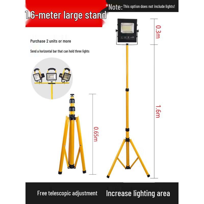 Portable LED Work Light with Adjustable Stand CN plug (adapter included)