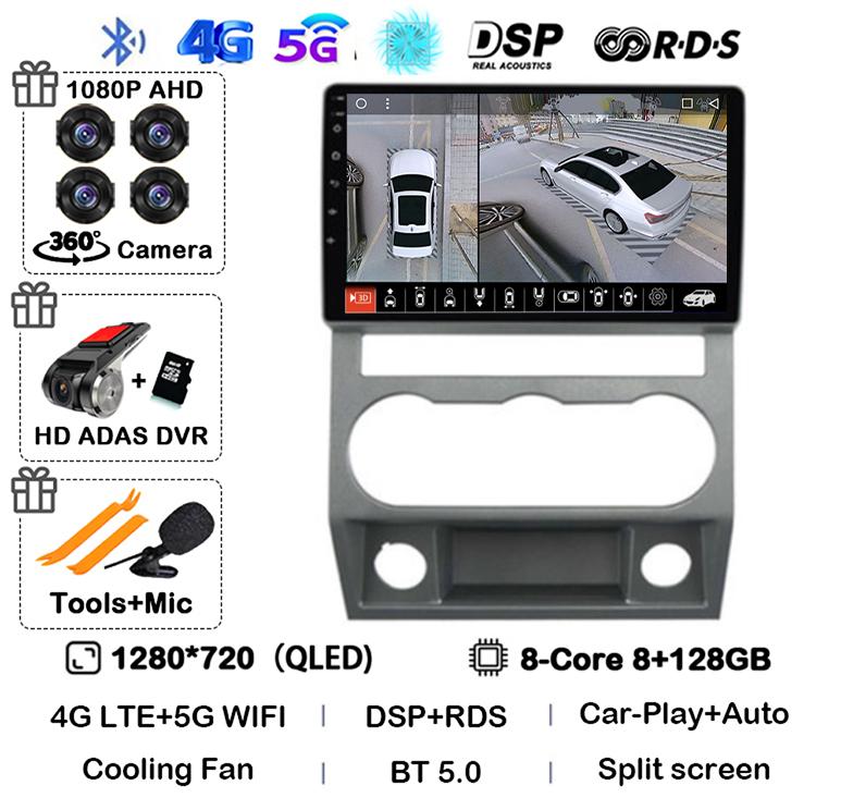 Android 14 Auto Carplay WIFI Car Radio For GAZ Gazelle Next 2013 - 2021 Multimedia Video Player GPS Stereo Navigation 360 Camera