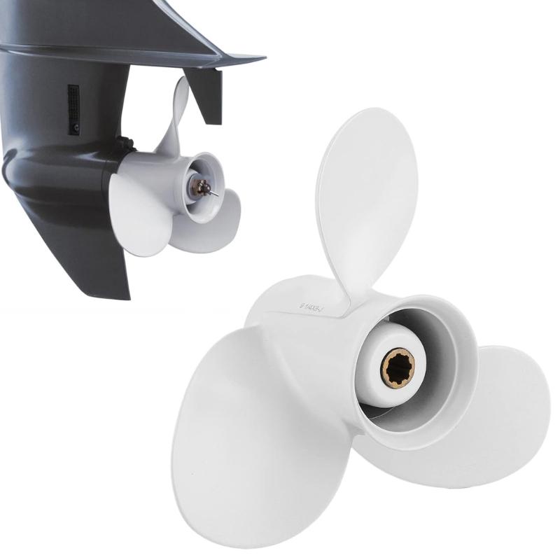 9-1/4 x 8 Outboard Propeller 683-45947-00-EL for Motor 9.9HP 15HP 20HP Outboard Propeller Corrosion Resistant