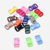 Plastic DIY Parachute 3/8" Dog Collar 10mm Side Release Buckle Outdoor Camp Webbing Strap Paracord
