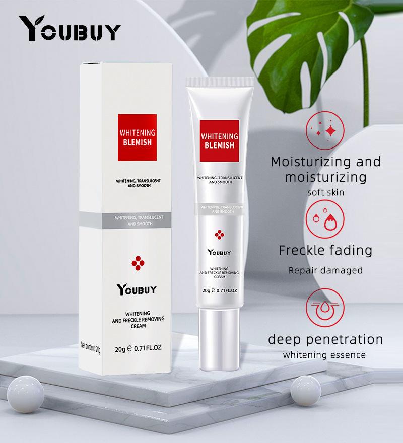 Freckle Cream, Whitening, Sunburn, Freckles, Whitening, Skin Rejuvenation, Fading and Spot Removal Cream