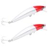 2PCS Sinking Minnow Lure Tongue Plate Artificial Simulation Lifelike Bait Fishing Tackle5#