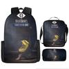 Luxury Popular Novelty Little Nightmares 3D Print 3pcs/Set pupil School Bags Laptop Daypack Backpack Lunch bag Pencil Case