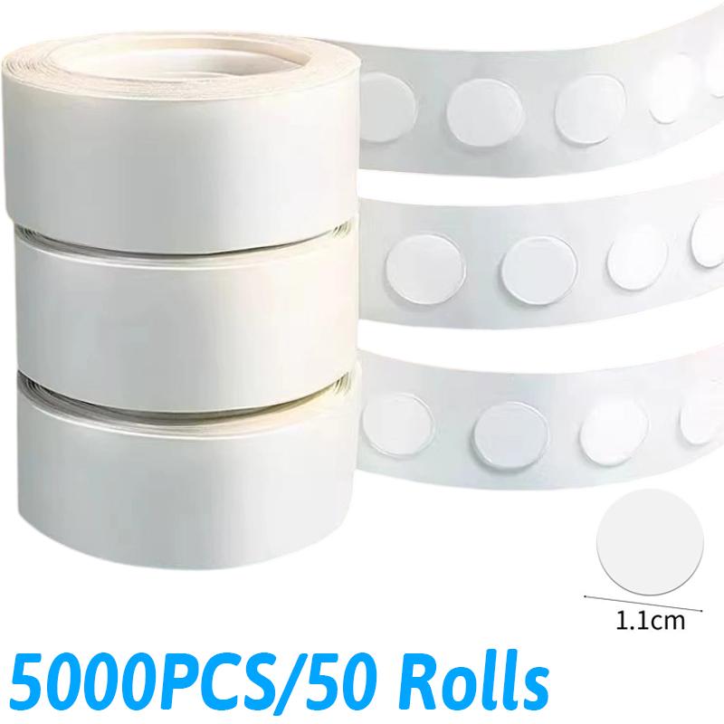 Double Sided Clear Glue Dots Sticker Removable Adhesive Balloon Dot DIY Craft Birthday Wedding Party Decoration Sticky Dots Tape